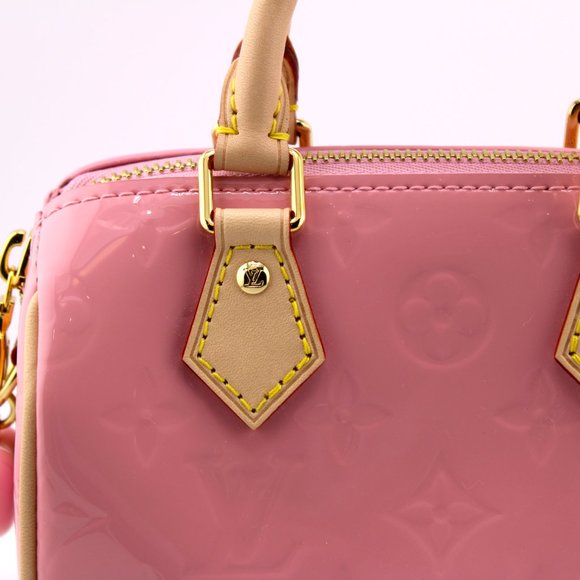 Louis Vuitton Vernis Monogram Nano Speedy Mochi Pink - Picture 4 of 11